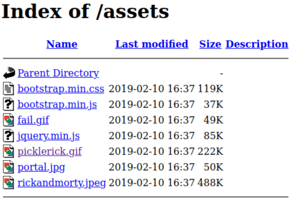 Assets directory found
