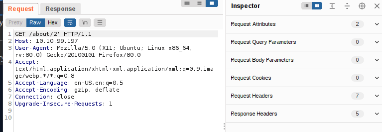 Making the request fail
