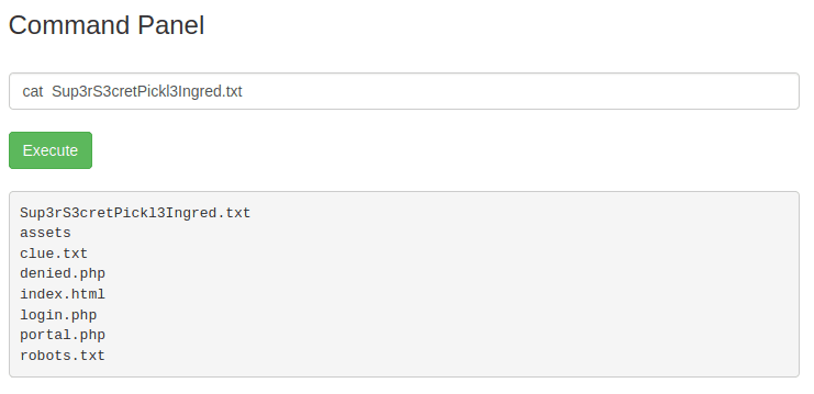 Trying to read Sup3rPickl3Ingred file