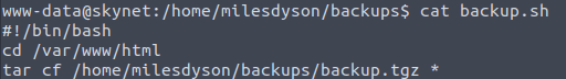 Backup shell script