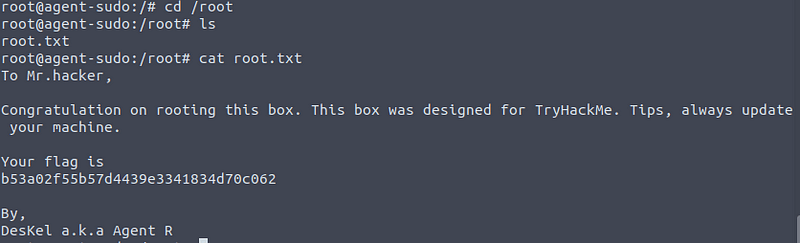 Reading the root flag