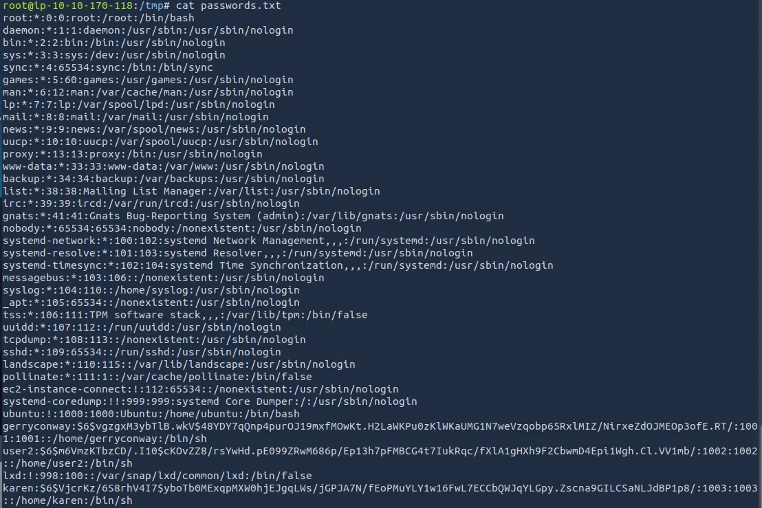 TryHackMe: Linux Privilege Escalation - Walkthrough