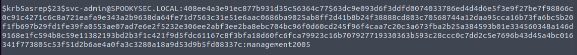 Cracking the Kerberos hash