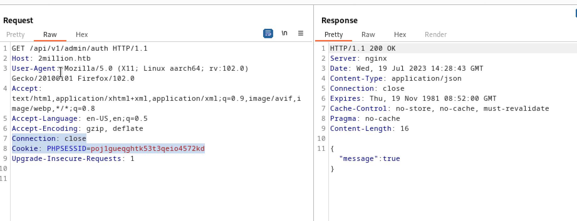 Confirming our admin powers