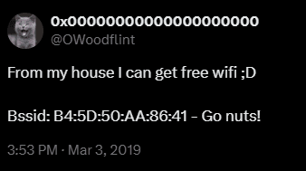 Interesting X tweet