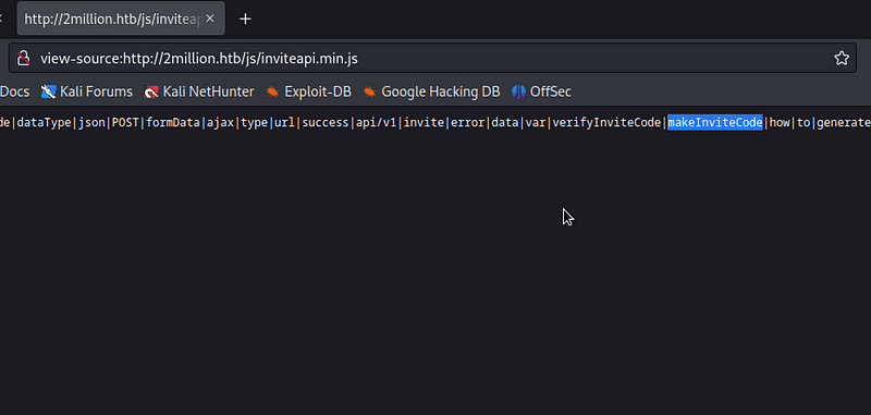 Inviteapi.min.js file