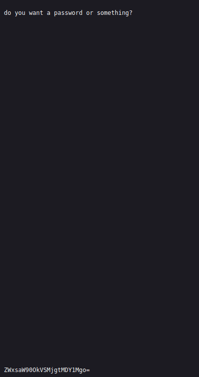 License page password