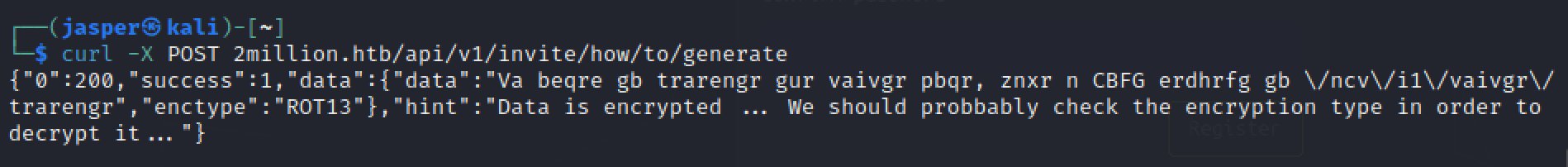 Making a post request to the how-to-generate endpoint