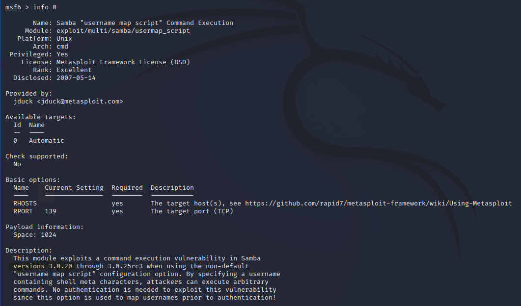 Reading info on the username_map_script