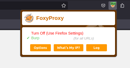 Using FoxyProxy