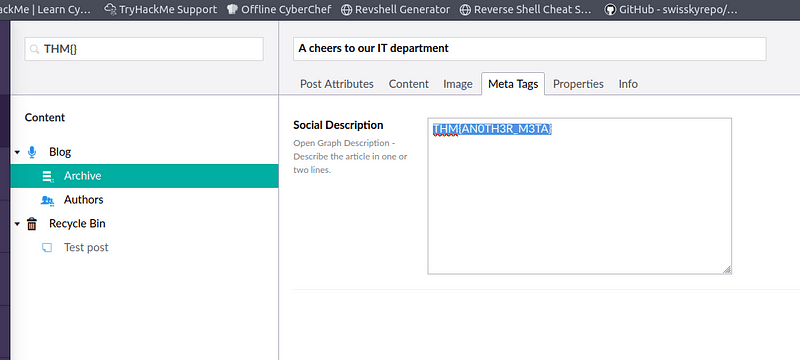 We found the fourth flag