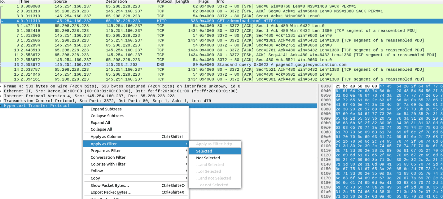 TryHackMe: Wireshark The Basics Walkthrough (SOC Level 1)