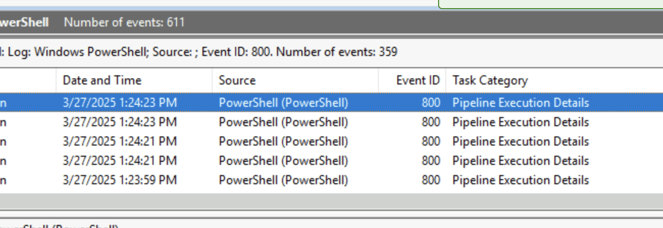 Pipeline Execution Details