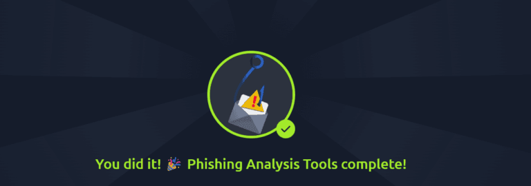 TryHackMe: Phishing Analysis Tools Walkthrough (SOC Level 1)